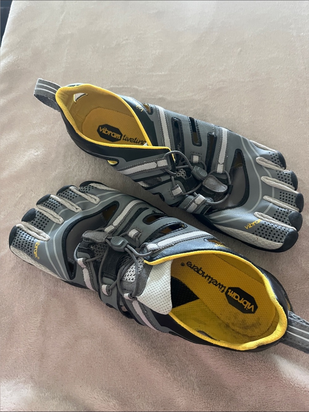 Vibram FiveFingers TrekSport Sandal Men’s Barefoot Hiking Trail 11.5-12 (EU 45)